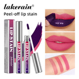 Peel Off Lip Stain Reveal Long Lasting Waterproof Pink Lip Tint Transfer Proof Non-stick Cup Natural Lip Stain Woman Cosmetics