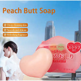 Peach Shaped Soap Intimate Skin Exfoliating Bar Moisturizing Feminine Care Smooth Tender Skin Daily Cleaning Care Products