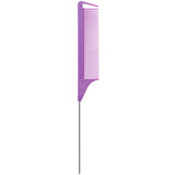 Pro Pointed Tail Salon Hairdressing Hair Styling Anti-static Comb Hair Brush Steel Needle Pin Rat Tail Combs Barber Accessories