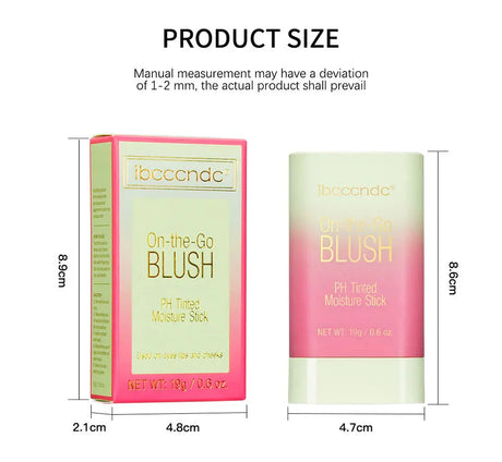Temperature Change 3-in-1 Cheek Lip Tinted pixiBlush Stick Temperature Change Blush Makeup Products Cosmetic Palette Stick Face