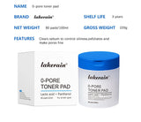 Zero Pore Toner Pads Control Oil Reduce Sebum Exfoliate Deep Clean Refines Pores Antioxidant Skincare Treatment  skincare korean