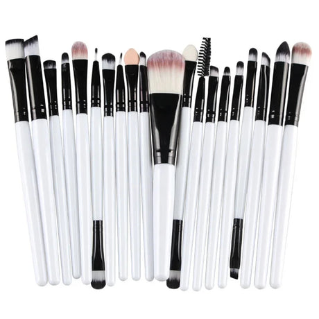 20Pcs Makeup Brush Set Beauty Makeup Concealer Brush Blush Loose Powder Brush  Highlighter Foundation Eye Shadow Brush Tools