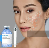 GHK-Cu Blue Copper Silk Peptide Ampoule Serum Moisturizing Firm Revitalize Boost Skin Elasticity Repair Skin Barrier