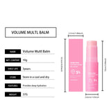 PDRN Pink Collagen Volume Multi Balm Collagen Hydrating Stick for Face, Neck, Under Eyes, Lips, Lines Care Plumping&Firming Skin