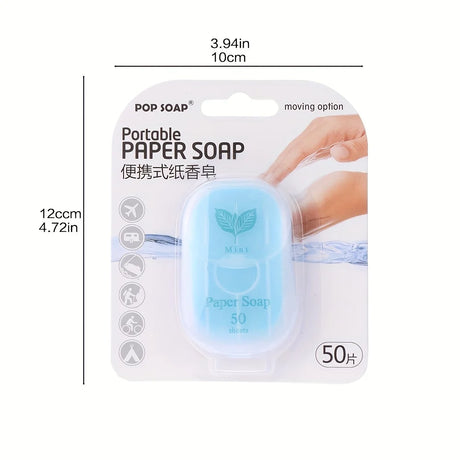 Ultimate Portable Paper Soap Sheets For Outdoor Travel， disposable hand washing travel soap