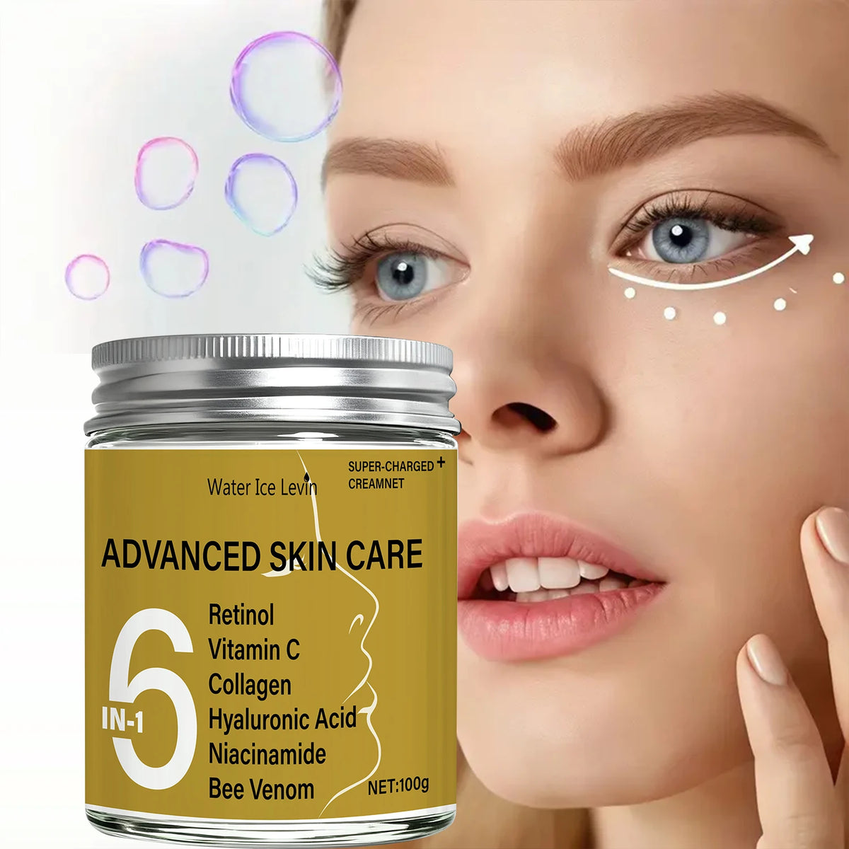 Winter Advanced Face Cream - Retinol, Vitamin C & Bee Venom Complex, Brightens & Firms, Multi-Action Formula for Radiant Skin