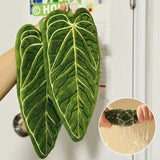 Leaf Hand Towel Bathroom Accessories Absorbent Kitchen Towel Soft Towel Hanging Towels Handkerchief Towels Home Wash Hand Towels