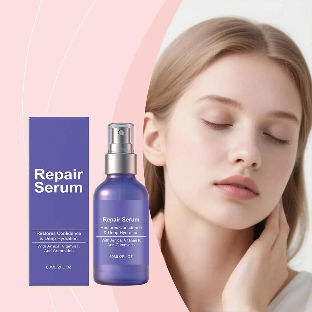 Vitamin K & Ceramides Repair Serum 60ml, Barrier Repair, Deep Hydration & Soothing Facial Essence for All Skin Types