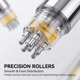 4 In 1 Roller Ball Scalp Applicator Comb Minoxidil Essential Oil Liquid Guide Massage Home Salon Hair Care Tool Set