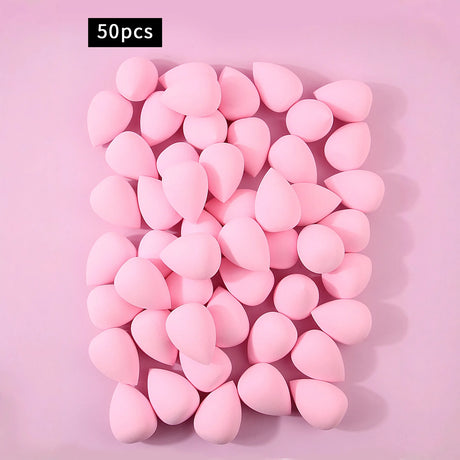 100/50/30/25/20/12PCS XL Super Affordable Large Soft Makeup Sponge Beauty Egg Set, No Powder Sticking Portable Makeup Tool