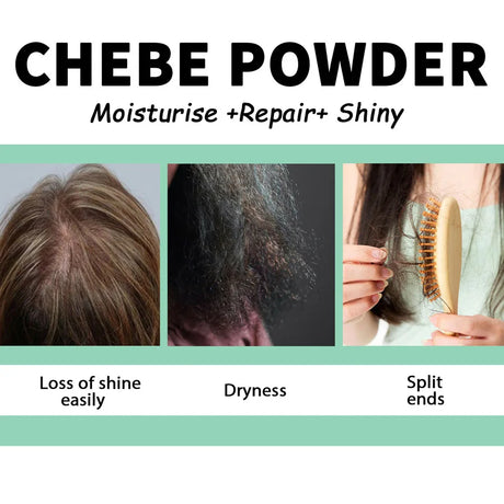 GOIPLE Chebe Hair Care Products Deep Nourish & Moisturize Conditioner Smoothing Anti-loss Breakage Hair Oil or Butter or Powder