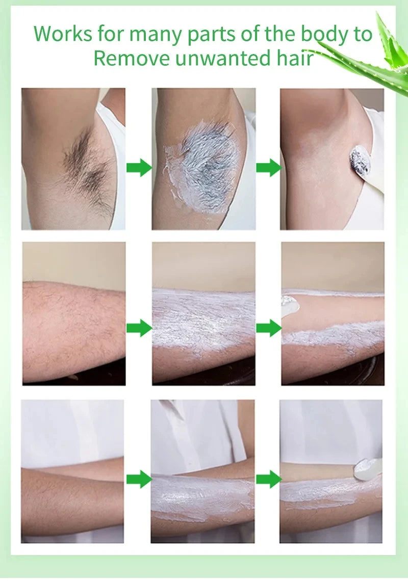 Hair Removal Cream Permanent Epilator Cream Intimate Areas Health Painless Hair Remover Growth Inhibitor for Men Woman Body Care