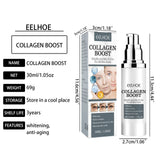 Collagen Face Cream Anti Aging Wrinkle Reduction Moisturizer for Women Firming & Lifting Cream to Brighten Skin Ton 30ml