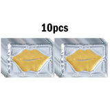 5/10/20/30pcs Pink Gold Crystal Collagen Lip Mask Plump Lips Moisturizing Nourishing Lip Patches Lips Plumper Skin Care Products