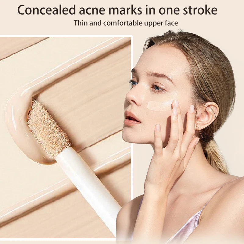 Multifunctional Liquid Foundation Concealer Stick Dark Circles Corrector Nose Contour Shading Cream Highlighter Makeup Cosmetics