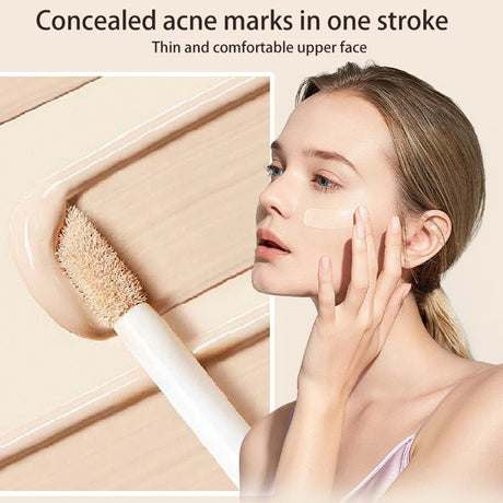 Multifunctional Liquid Foundation Concealer Stick Dark Circles Corrector Nose Contour Shading Cream Highlighter Makeup Cosmetics