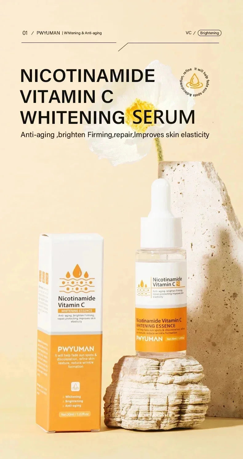 Dark Spots Remover Whitening Face Set Freckle Melanin Correcting Reduce Fine Lines Brighten Essence Korean Beauty Skin Care ﻿
