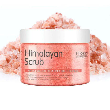 Body Scrub Exfoliating Salt Scrub, Removes Dead Skin, Natural Face Foot Hands Exfoliation Deep Cleansing & Moisturize Skincare