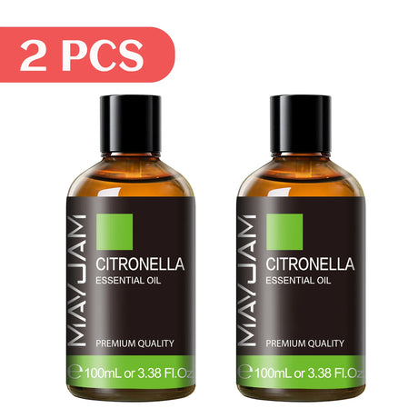 Mayjam Essential Oil 100ml Citronella Cinnamon Cedarwood Vetiver Cajeput Fennel Sage Aromatherapy Oil for Diffuser Humidifier