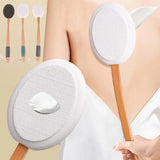 New Multi-Function Lotion Sunscreen Ointment Applicator Silicone Long Handle Body Cleaner Shower Brush Sunscreen Back Applicator