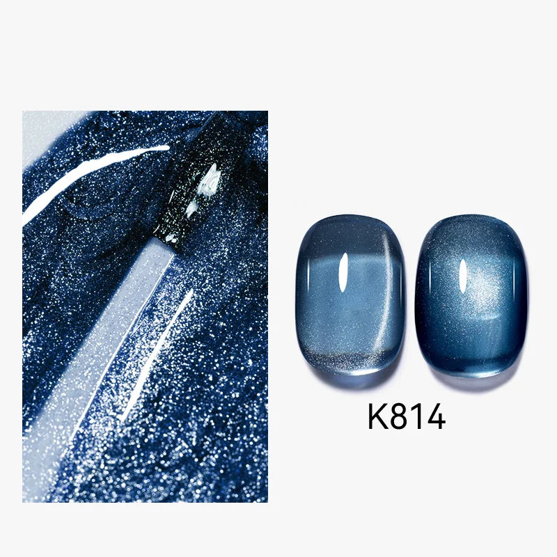 MAYCHAO Cat Eye Magnetic Gel Nail Polish Glitter Effect Semi Permanent Soak Off UV Gel Varnish Manicure For Nail Art