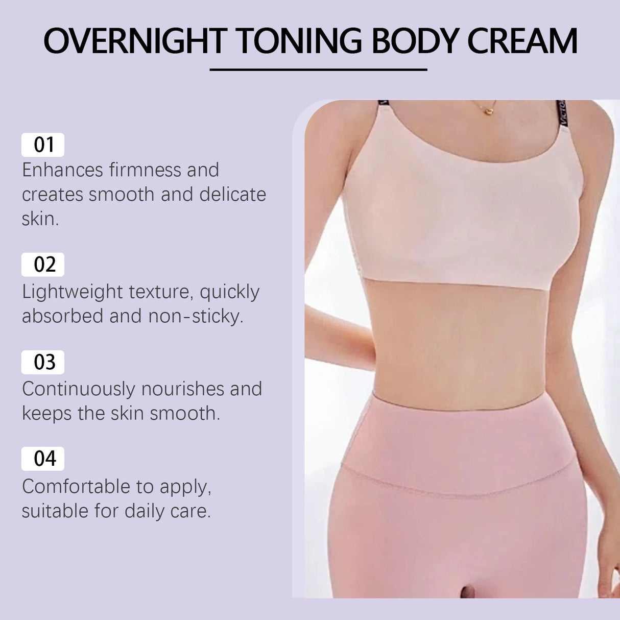 Shaping Cream Improve Sagging Skin Lifting Firming Deep Moisturizing Waist Buttock Thigh Tightening Overnight Toning Body Cream