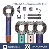 Professinal Leafless For Dyson Hair Dryer Negative Ion Quick Dry Home Powerful Hair Constant Flyaway Attachment Anion Electric