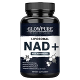 NAD+ Anti-Aging Supplement – Cellular Energy & Immune Booster, Blood Flow Support + Longevity Aid