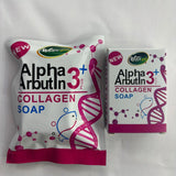Arbutin 3 Collagen Facial Soap Moisturizing Brightening Deep Cleansing Body Face Wash Foam Facial Cleanser Handmade Soap