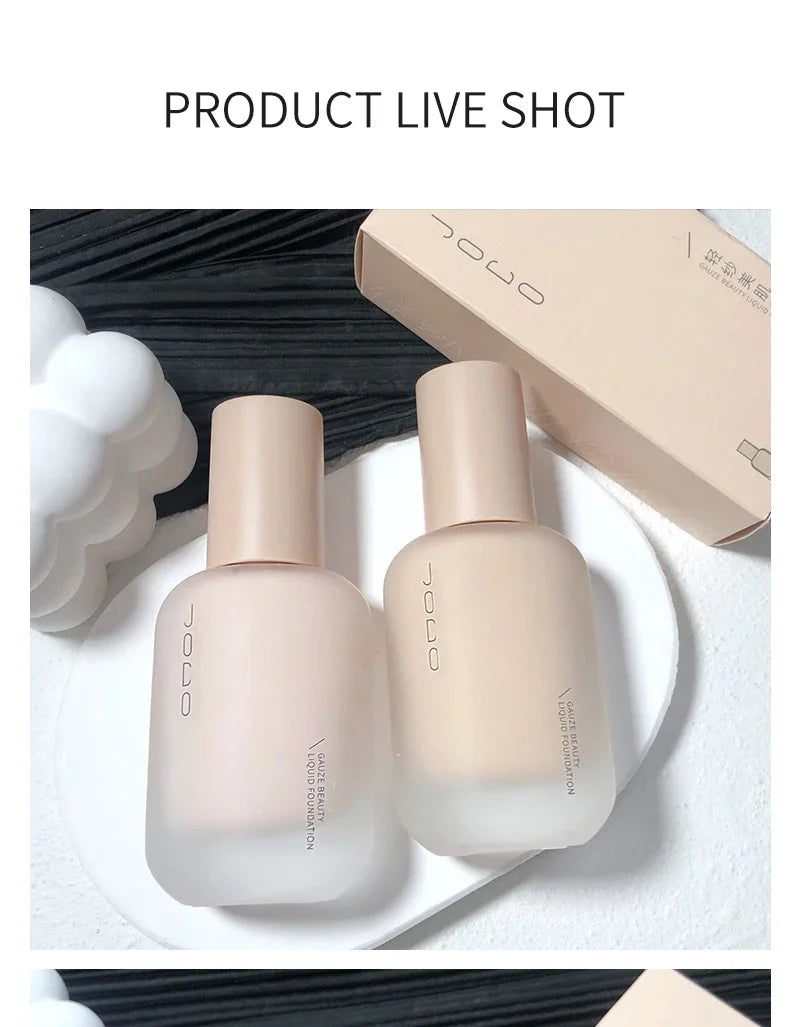 JOCO Liquid Foundation Oil Control Moisturizing Makeup Concealer Refreshing Natural Clear Waterproof Longlasting Face Makeup Hot