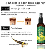 Ginger Care Hair Spray Hair Growth Essence Nourish Hair Roots Massag Scalp Repair Hair Quality Control Oil Hair Care Solution