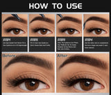 Natural Look Eyebrow Pencil Waterproof Sweat Proof Double Ended 2 in 1 Long Lasting Brow Definition Fill Shape