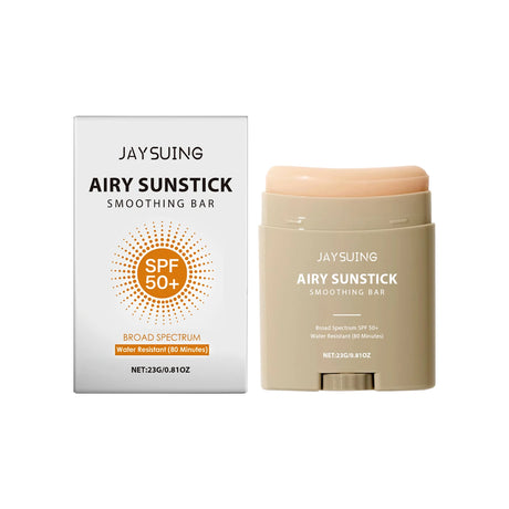 Face Cream Stick Moisturizing Facial Body Sunscreen Matte Sun Stick SPF 50+ UV Protective Cream Refreshing Hydrating Waterproof
