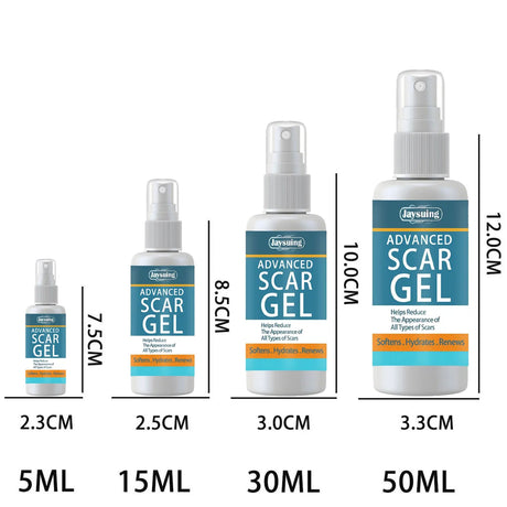 Jaysuing Fade Scar Cream Gel Skin Scar Repair Cream Postpartum Stretch Mark Scar Surgery Smooths Skin