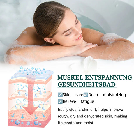 Ximonth Body Bath Oil Assist Cleaning Soften Skins Help Relax Mood Moisturize Skins Repair Dry Damaged Skin Fragrant Shower Oils