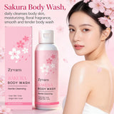 Sakura Body Wash Body Odor Control Deep Cleansing Skin Long Lasting Fragrance Moisturizing Smooth Even Skin Tone Bath Product