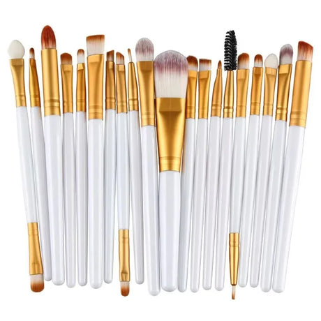20Pcs Makeup Brush Set Beauty Makeup Concealer Brush Blush Loose Powder Brush  Highlighter Foundation Eye Shadow Brush Tools