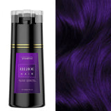 EELHOE Hair Dye Shampoo Nova Hair Instant Dye Shampoo Men Women Quick Easy Safe Hair Color Gray Hair  Coverage Nourish Scalp