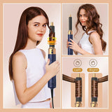5 in 1 Hair Styler Powerful Fast Drying Ionic Hair Dryer High Speed Hot Comb Brush Set Professional Hair Straightener