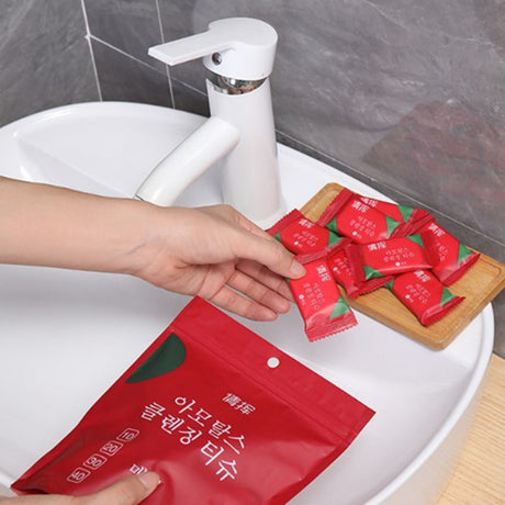 Disposable Cotton Pads Portable Travel Compressed Face Towel Wet Wipe Washcloth Napkin Outdoor Moistened Tissues Make Up Tools