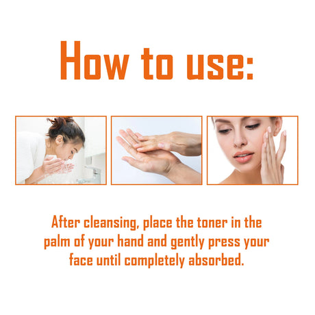 Turmeric Toner Dark Spots Removal Brightening Spots Corrector Remove Freckle Fade Melasma Moisturizing Turmeric Face Toner