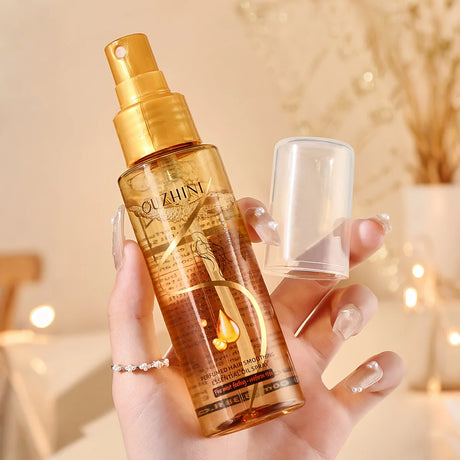 Fragrance Hair Care Essential Oil Spray, Fragrance Hair Conditioner, Smooth Hair Care Essential Oil to Prevent Frizz, Moisturizing and Nourishing, Long-Lasting Fragrance Hair Care Essential Oil Spray 100Ml/Bottle-1 Bottle