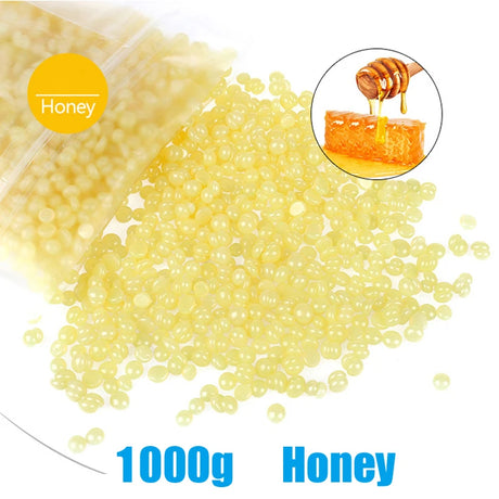 1000g/200g/50g  Hot Wax Hair Removal Depilatory Waxing Wax Beads For Wax Heater Painless for Body Hairs Removal Beans