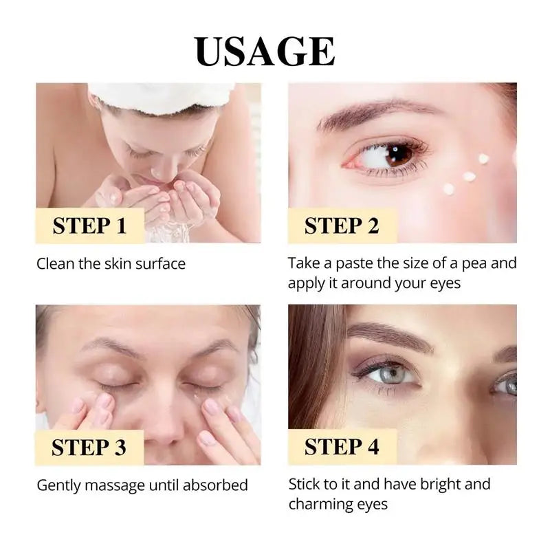 Fat Granules Remover Eye Cream Anti-Puffiness Anti Inflammatory Reduce Dark Circles Eyebags Fade Lines Moisturizing Eye Care