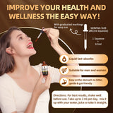 Lukaree 60ML Black Walnut Drop with Wormwood Clove & Garlic Support Digestion and Immune Health, Detoxify the Body Antioxidant