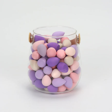 10/20/30/50/100Pcs Mini Makeup Sponge, Expands When Exposed to Water, Suitable for All Skin Types