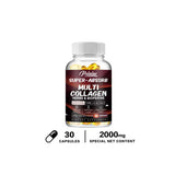 Multi Collagen Capsules - for Skin, Hair, Nails & Bone Health, Supports Joint, Digestive and Immune System Health