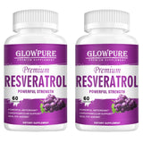 Resveratrol 1450mg - Premium Antioxidant Supplement for Anti-Aging, Immune Support, Brain & Joint Health