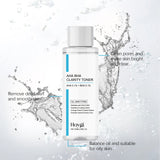 AHA BHA Toner Gentle Exfoliating Toner for Oily Skin Pore Refining Soothing Hydrating Facial Essence Daily Oil Control Skincare