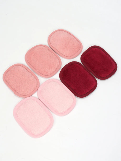 810 Makeup Remover Wipes Gradient 7Pcs, Machine Washable, Reusable Makeup Remover Tools for All Skin Types